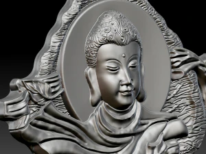 Buddha reliefs 3D Print Model