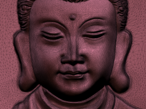 Buddha reliefs Modelo de Impressão 3D