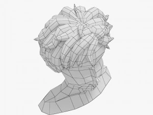 Hairstyles boy 3D Model