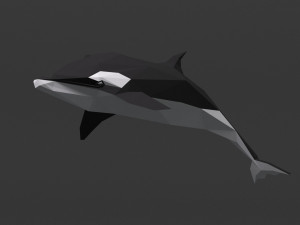 Low poly sea 3D Модель