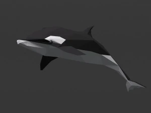 Low poly sea 3D Model