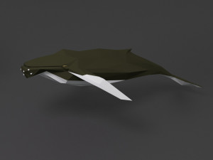 Low poly sea 3D Модель