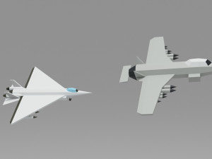 Army low poly 3D Модель