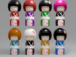 Kimmidolls 3D Model
