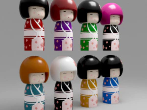 Kimmidolls 3D Model