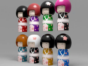 Kimmidolls 3D Model
