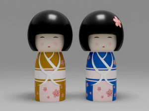 Kimmidolls 3D Model