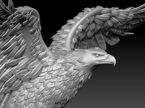 Eagle 3D Принт Модель