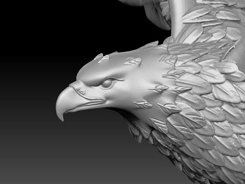 Aquila Modello di stampa 3D