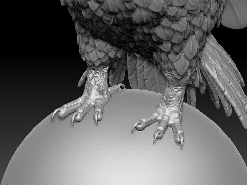 Eagle 3D Принт Модель