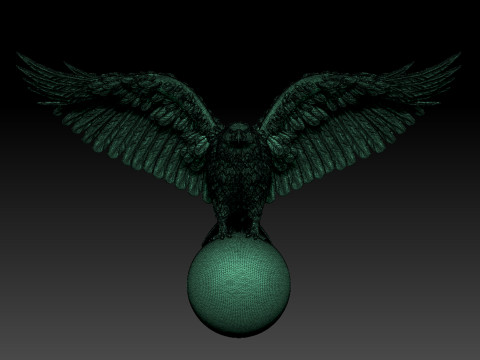 Eagle 3D Принт Модель
