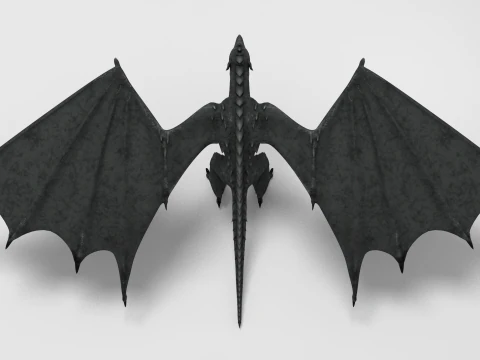 Drag&atilde;o 01 Modelo 3D