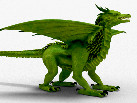 Dragon 02 3D 模型