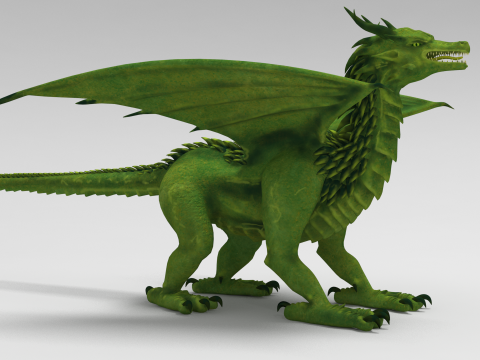Dragon 02 3D 模型