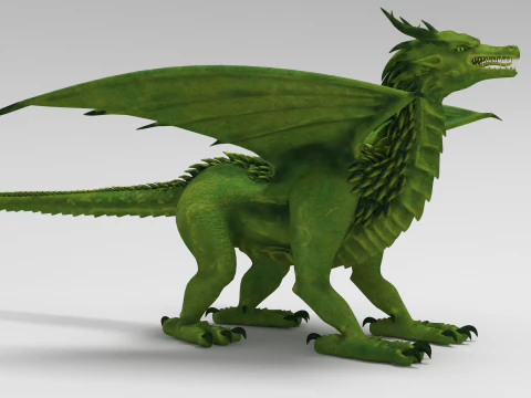 Dragon 02 3D Model