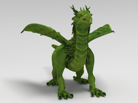 Dragon 02 3D 模型