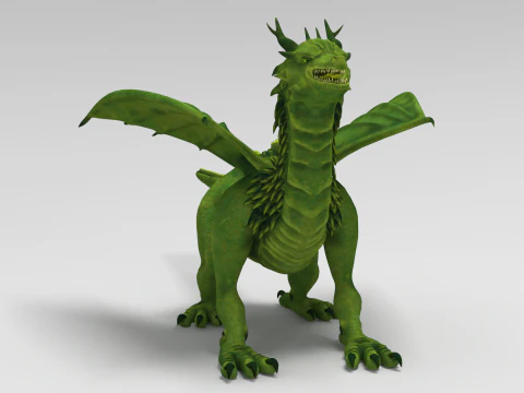 Dragon 02 3D Model