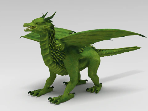 Dragon 02 3D Model