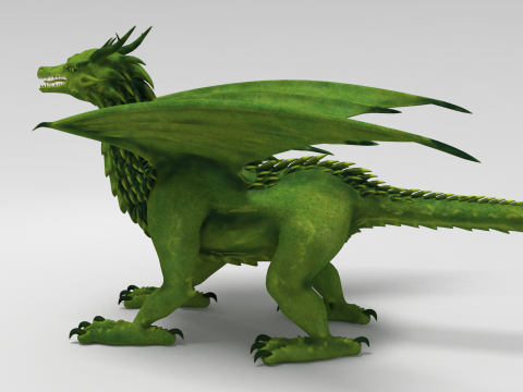 Dragon 02 3D 模型