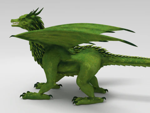 Dragon 02 3D Model