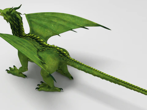 Dragon 02 3D Model
