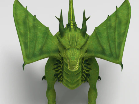 Dragon 02 3D Model