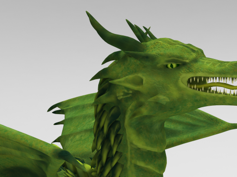 Dragon 02 3D 模型