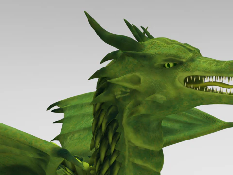 Dragon 02 3D Model