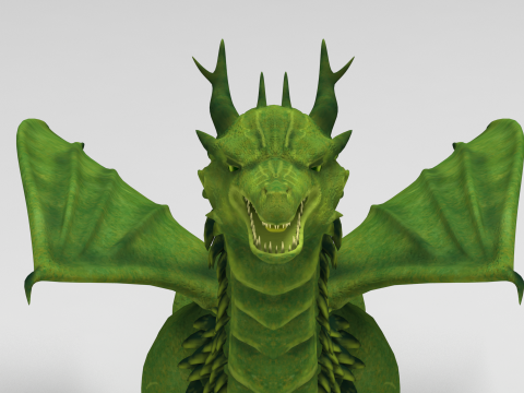 Dragon 02 3D 模型