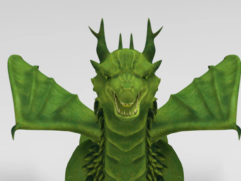 Dragon 02 3D Model