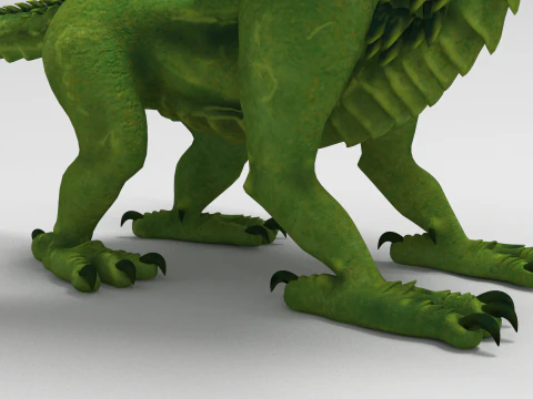 Dragon 02 3D Model