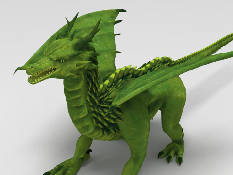 Dragon 02 3D Model