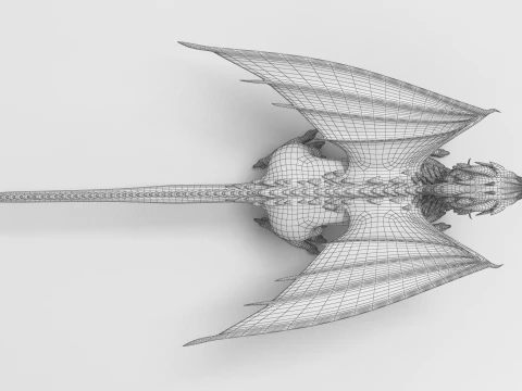 Dragon 02 3D Model