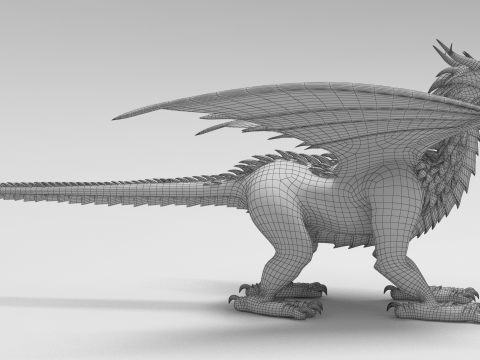 Dragon 02 3D 模型