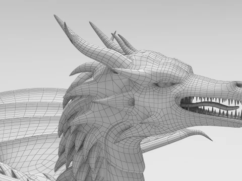 Dragon 02 3D Model