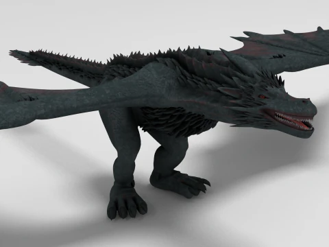 드래곤 03 3D 모델