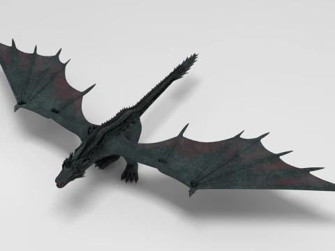 드래곤 03 3D 모델