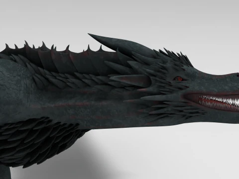 드래곤 03 3D 모델