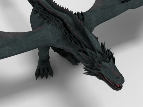 드래곤 03 3D 모델