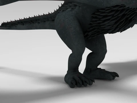 드래곤 03 3D 모델