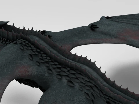 드래곤 03 3D 모델