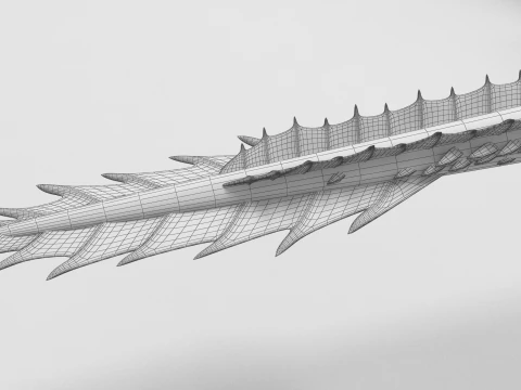 드래곤 03 3D 모델