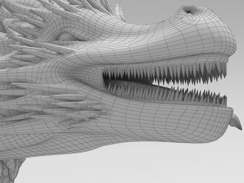 드래곤 03 3D 모델
