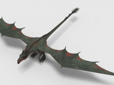 Dragon 04 3D Модель