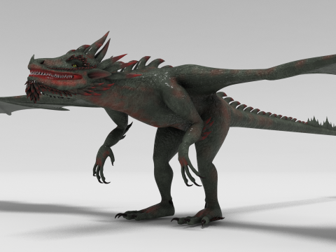Dragon 04 3D Модель