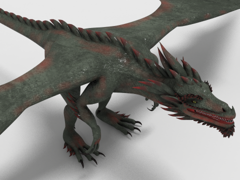Dragon 04 3D Модель