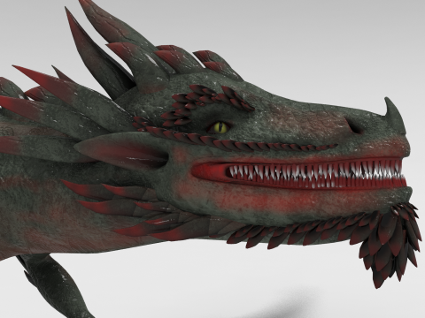 Dragon 04 3D Модель