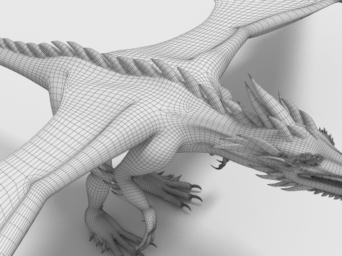 Dragon 04 3D Модель