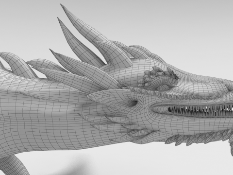 Dragon 04 3D Модель