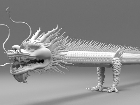 Asia Dragon 3D मॉडल